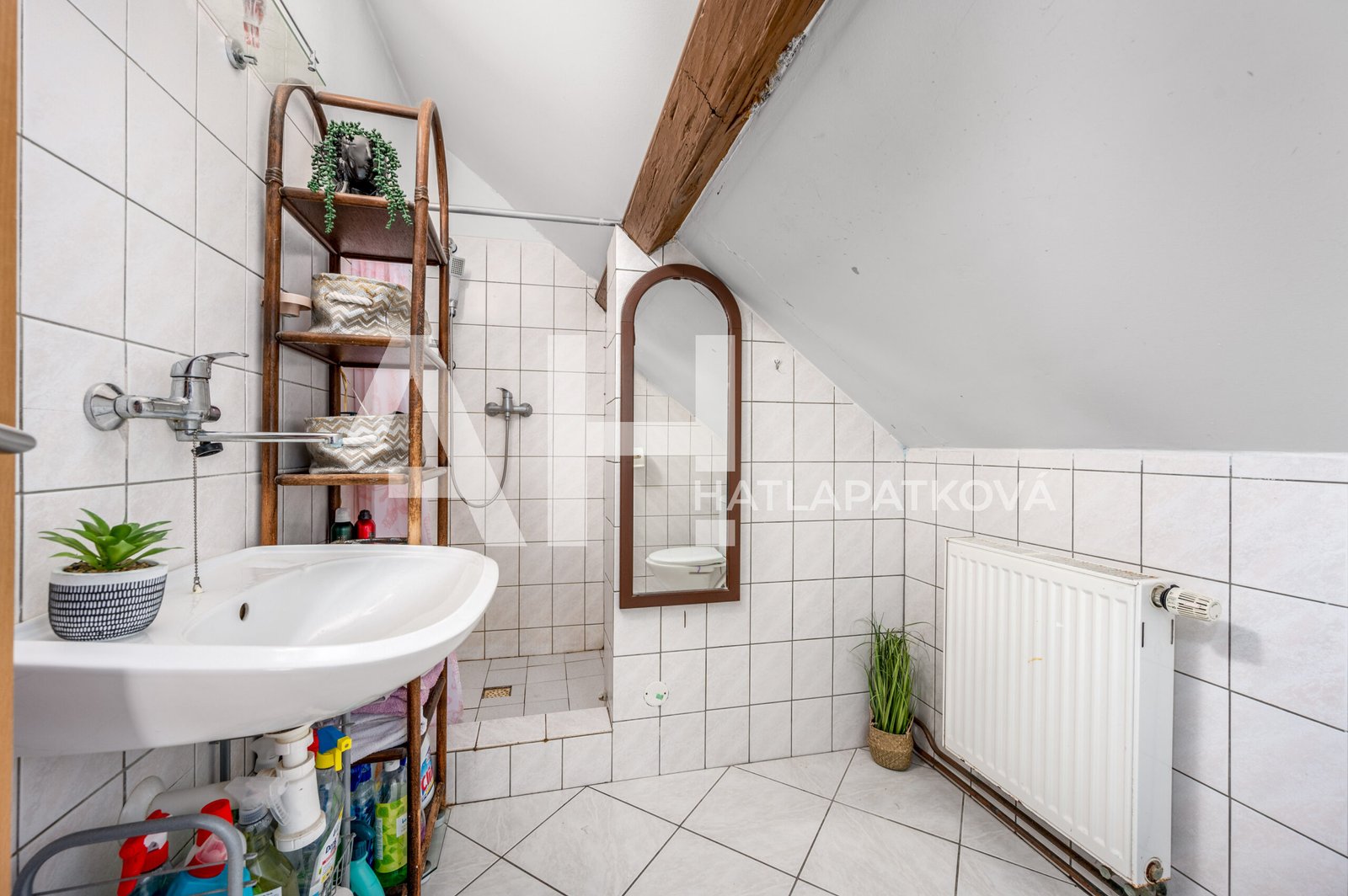 byt 1+1 - koupelna