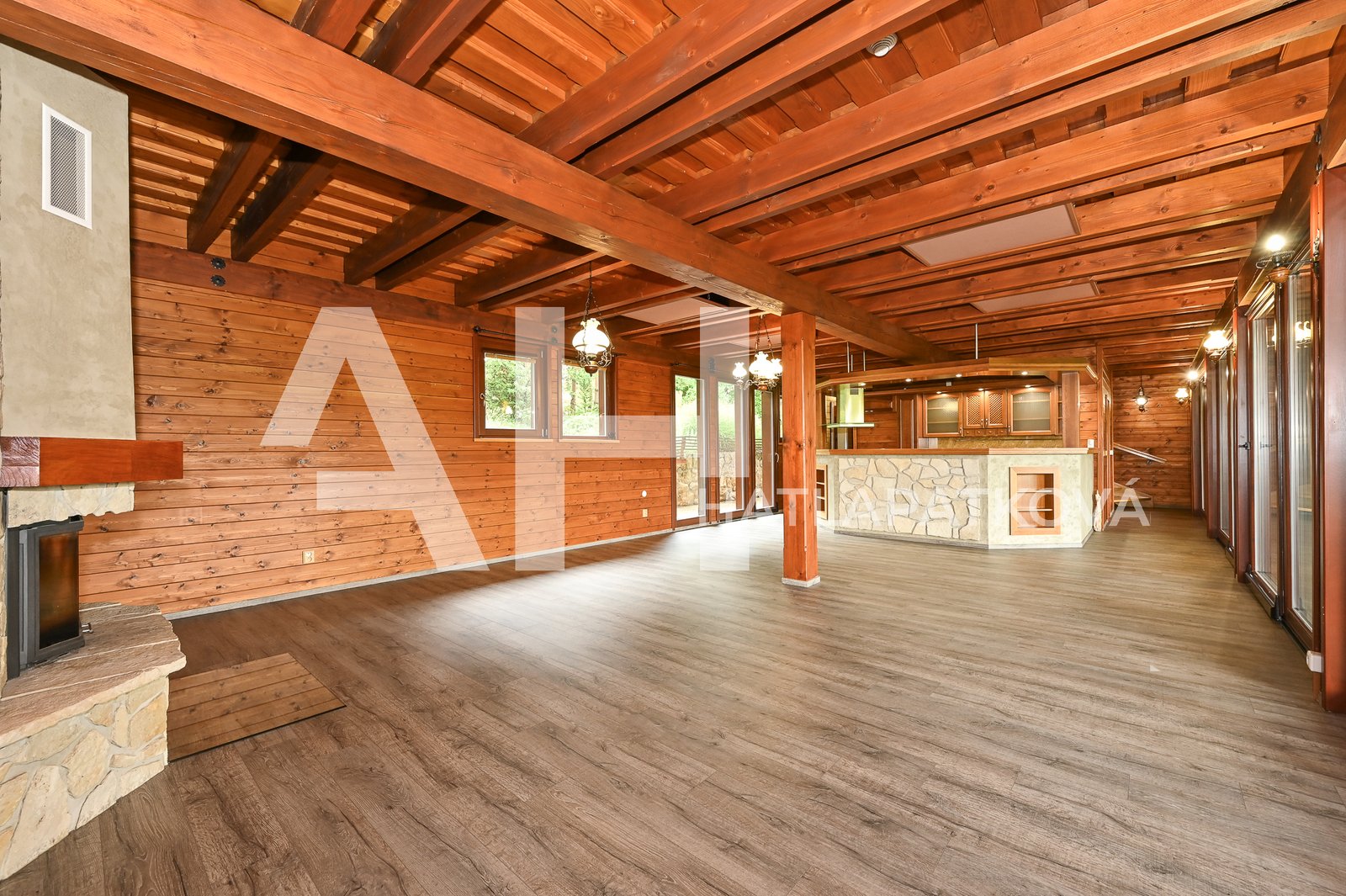 kuchyně s obývákem