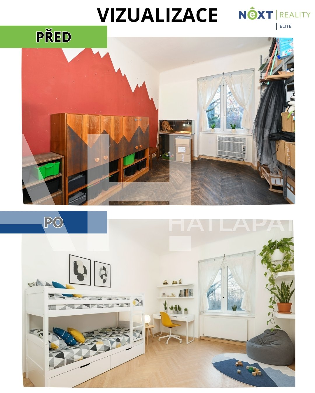 dětský pokoj-vizualizace
