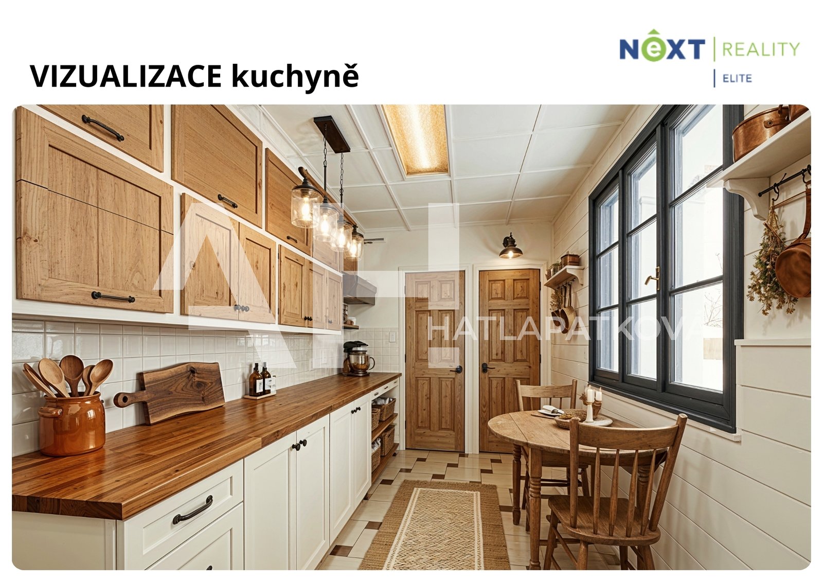 vizualizace kuchyně