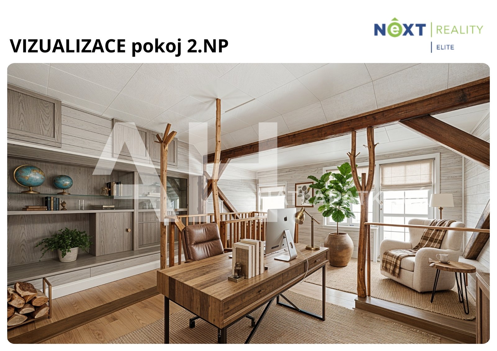 vizualizace pokoj 2.NP